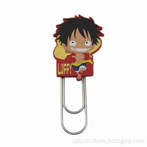 PVC promotional bookmark